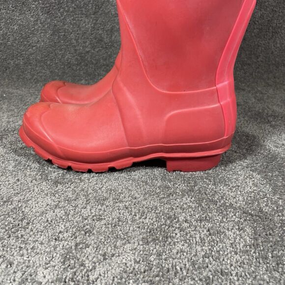 Hunter Original Tall Matte Corral Riding Rain Wellington Boots Women's Size 5 - Picture 7 of 16